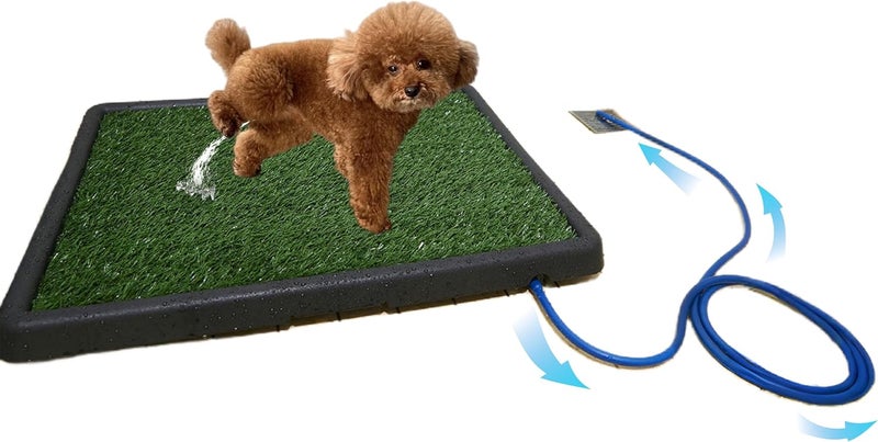 NESIGHTION Dog Grass Mat,Pet Toilet,Dog Potty Grass,Drainage Pet Toilet,Replace Pets Toilets,Suitable for The Vast Majority of Dogs and Cats.25 * 20 * 2 in - Image 1